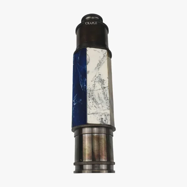 Ascent India Antique Style Brass Folding Telescope - Image 1