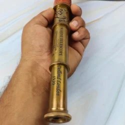 Antique Brass Dollond London 1920 Telescope - Image 6