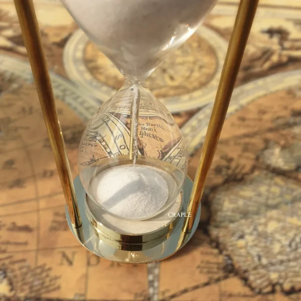 vintage nautical hourglass
