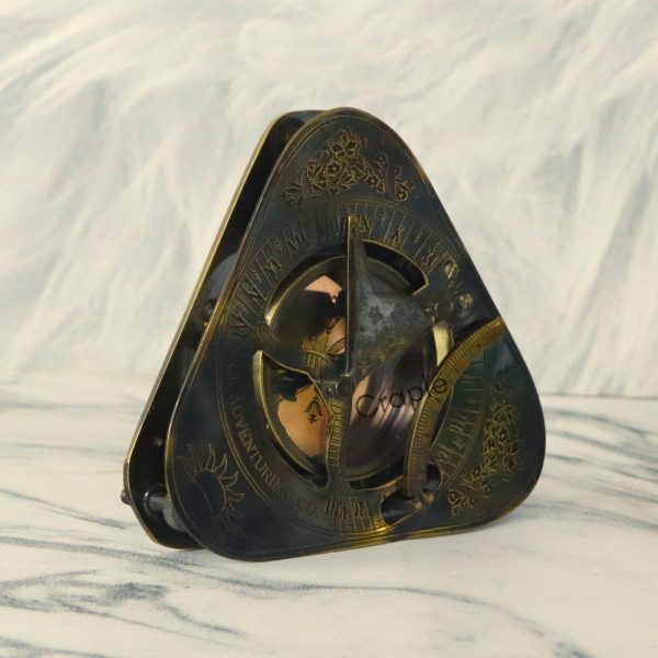 Gilbert & Sons Triangle Sundial Compass - Nautical Treasure - Image 8