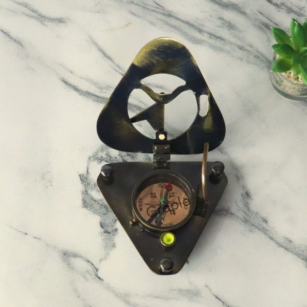 Gilbert & Sons Triangle Sundial Compass - Nautical Treasure - Image 2