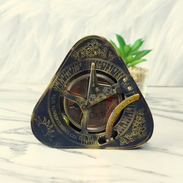 Gilbert & Sons Triangle Sundial Compass - Nautical Treasure - Image 6