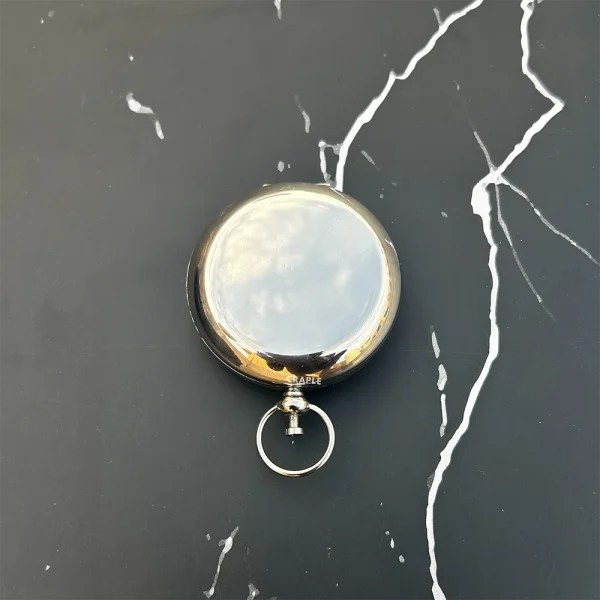 Antique Push Button Pocket Compass