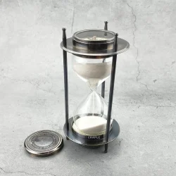 Henry Hughes Brass Hourglass