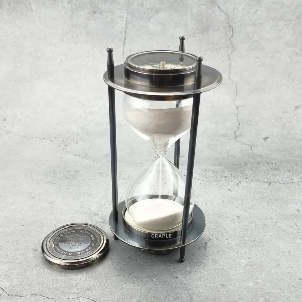 Henry Hughes Brass Hourglass