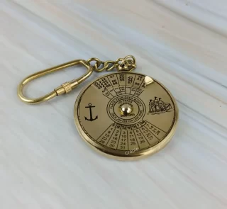 100 Year Calendar Keychain