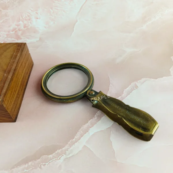Portable Brass Discovery Magnifier - Image 2