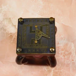 Sundial Personalized Wood Hourglass - Image 2