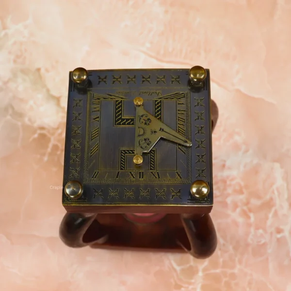 Sundial Personalized Wood Hourglass - Image 2