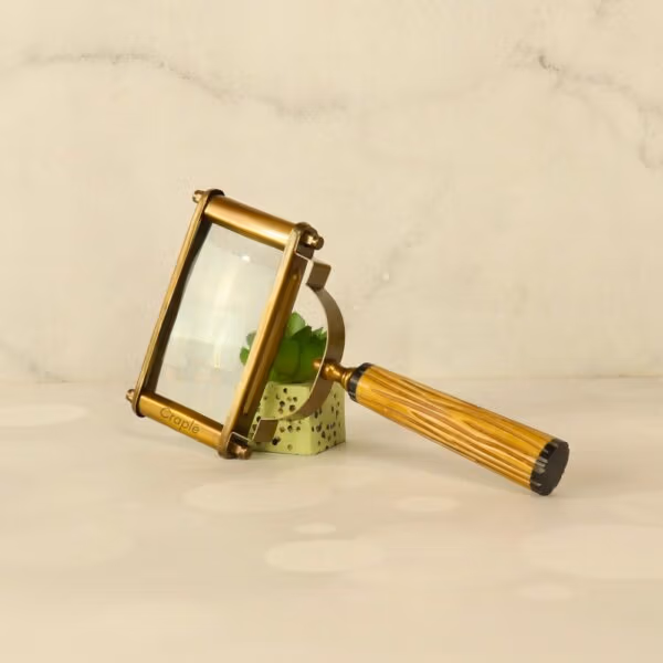 Wide Shape Handcrafted Magnifying Glass