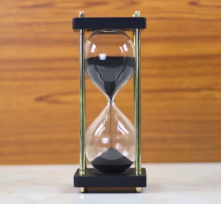 Handcrafted Brass Hourglass