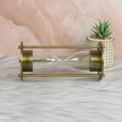 Premium Decor Masterpiece 5 Min Aluminium Hourglass - Image 4