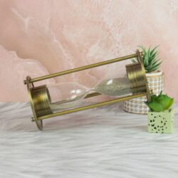 Premium Decor Masterpiece 5 Min Aluminium Hourglass - Image 2