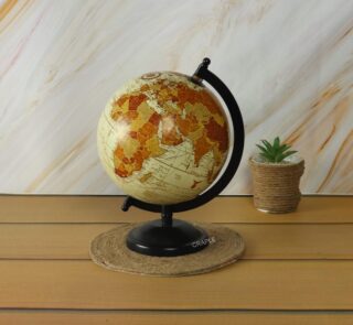 World Globe side view