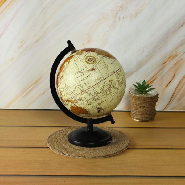 Brass Base Decorative World Globe 3
