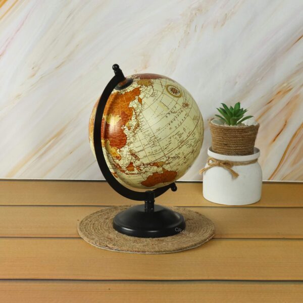 Brass Base Decorative World Globe 4
