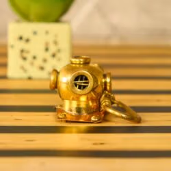Diver Helmet Keychain