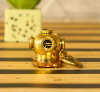 Diver Helmet Keychain