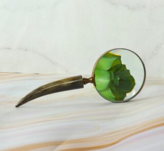 Vintage Brass Magnifying glass