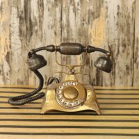European Style Rotary Dial Retro Landline Telephone