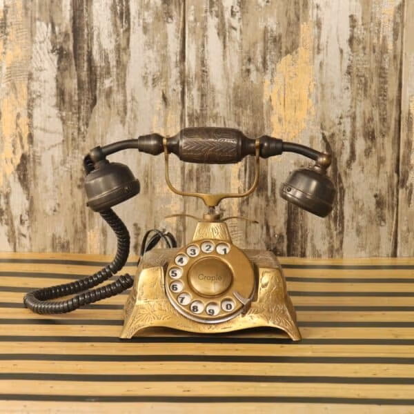 European Style Rotary Dial Retro Landline Telephone European Style Rotary Dial Retro Landline Telephone