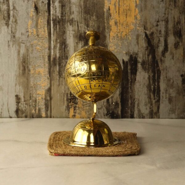 Handmade Brass Decorative Globe 4