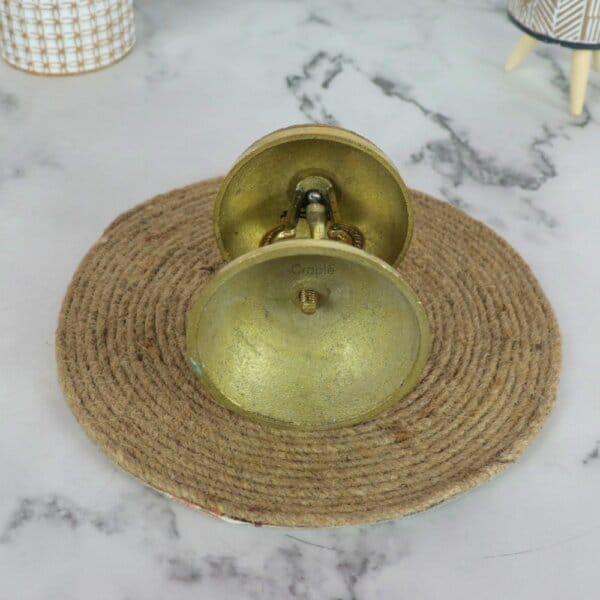 Vintage Handcraft Brass Made Call Bell (Office/Desk) - Image 5
