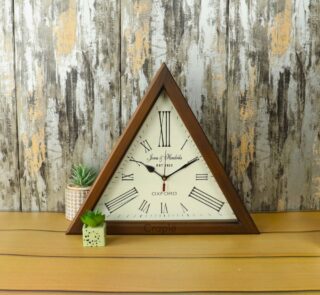 Wooden Desk Clock