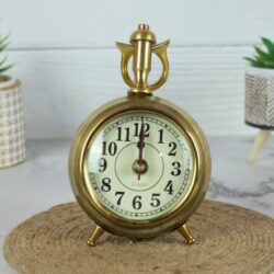 Table Top Aluminium Clock