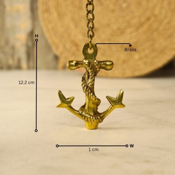 Handmade Anchor Rope Keychain | Rope Detail, Heavy Duty | Nautical Gift & Accessory - Image 7