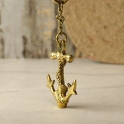 Handmade Anchor Rope Keychain | Rope Detail, Heavy Duty | Nautical Gift & Accessory - Image 3