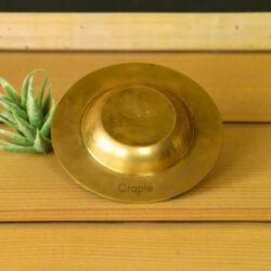 Handmade Multicolor Brass Ashtray | Hand-Painted Detail, Shiny Finish | Decorative Bohemian Style Gift & Accent - Image 3