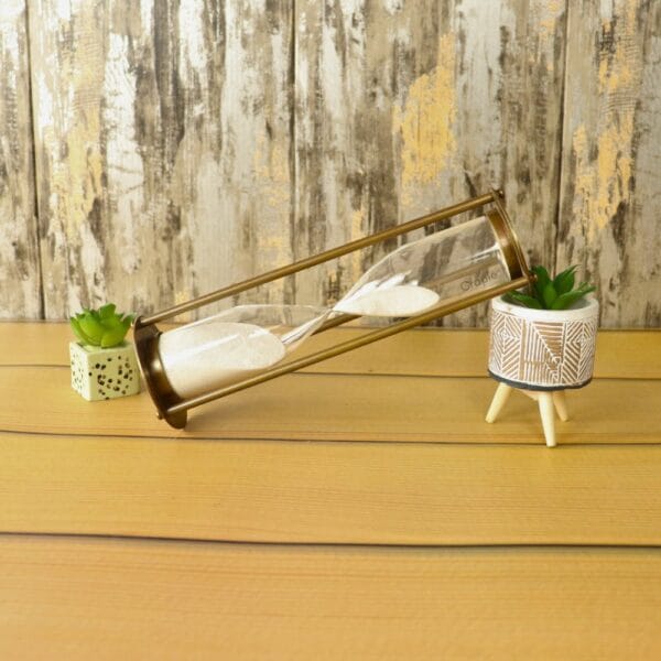 Nautical White Hourglass - A Timeless Gift - Image 2