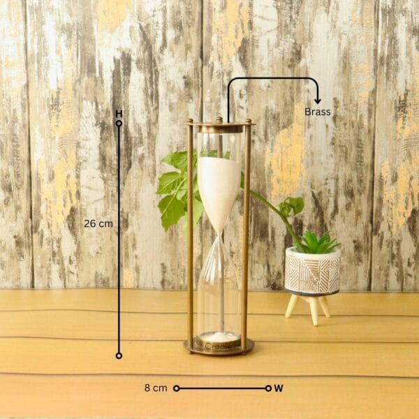 Nautical White Hourglass - A Timeless Gift - Image 5