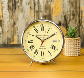 Roman Digital Round Decor & Gifting Table Clock