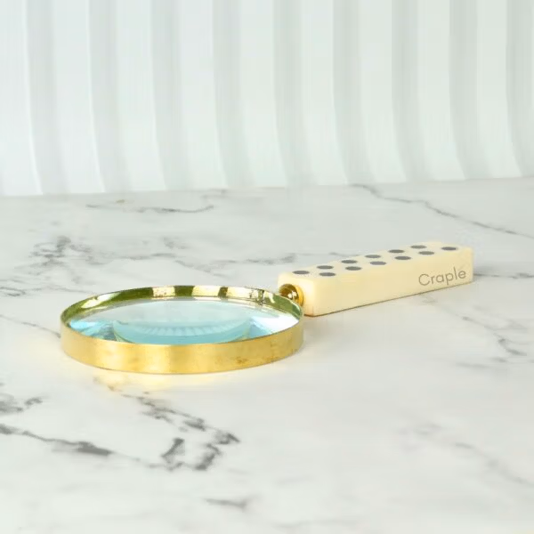 Mother of Pearl Decorated Magnifying Glass