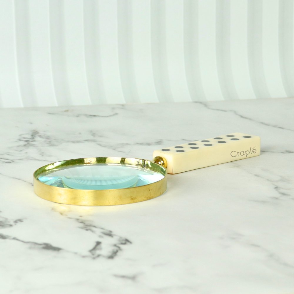 Mother of Pearl Decorated Magnifying Glass