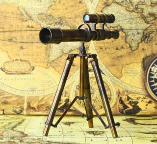 Nautical Brass Antique Telescope