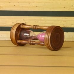 Rosewood Pink Sand Beautiful Handcrafted Sand Timer, Best for Decor & Gifting - Image 2