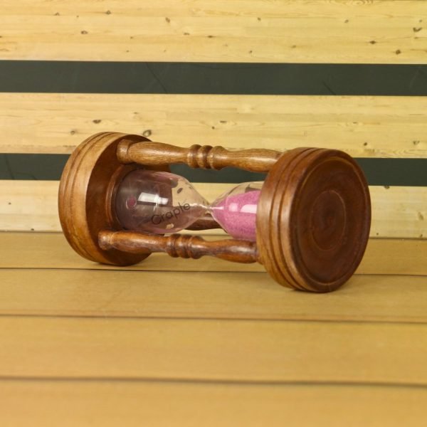 Rosewood Pink Sand Beautiful Handcrafted Sand Timer, Best for Decor & Gifting - Image 2