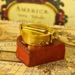 Pocket Size Brass Nautical Handcrafted Brunton Compass - Image 3