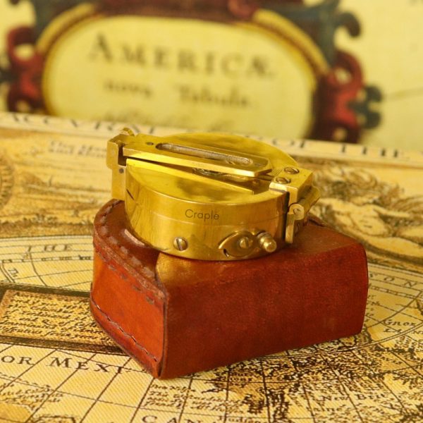 Pocket Size Brass Nautical Handcrafted Brunton Compass - Image 3