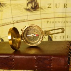 Pocket Size Brass Nautical Handcrafted Brunton Compass