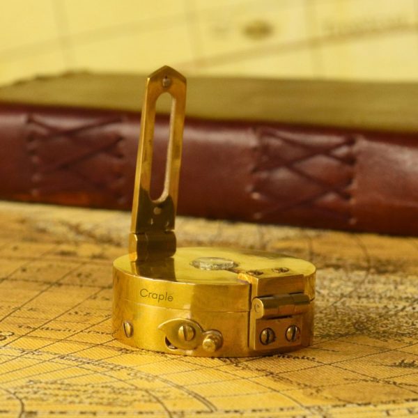 Pocket Size Brass Nautical Handcrafted Brunton Compass - Image 4