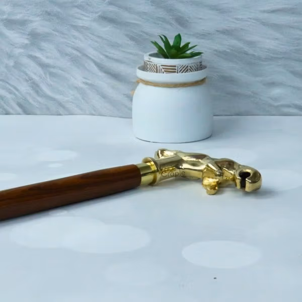 Jaguar Cane Rosewood Walking Stick - Image 2