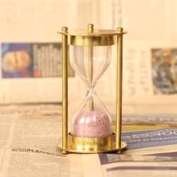 1 Min Brass Sand Timer