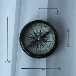 Stanley London Black Antique Brass Compass | Engraved Poem, Handcrafted | Collector's Pocket Gift - Image 8