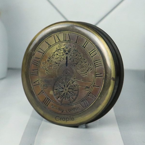 Stanley London Black Antique Brass Compass | Engraved Poem, Handcrafted | Collector's Pocket Gift - Image 7
