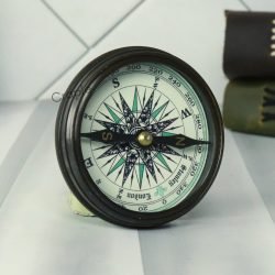 Stanley London Black Antique Brass Compass | Engraved Poem, Handcrafted | Collector's Pocket Gift - Image 4