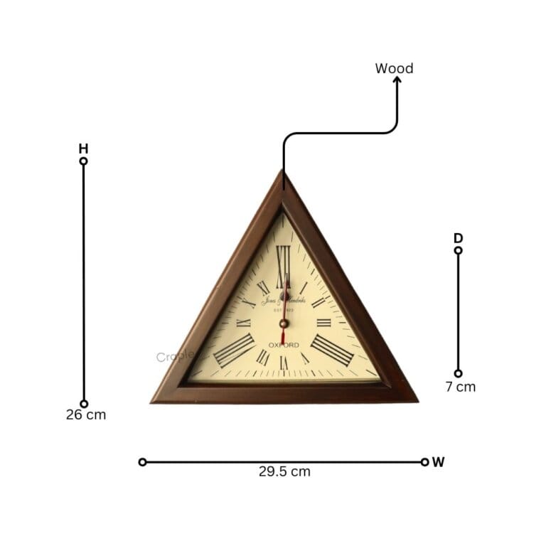 Buy Online Jones & Hendricks Wooden Desk & Wall Clock